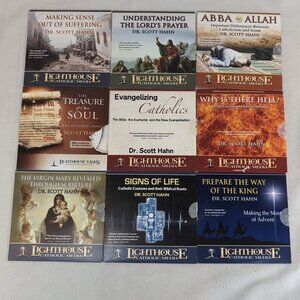 Dr. Scott Hahn Lighthouse Catholic Media CD 9 Lot Advent Jesus Mary Hell ABBA